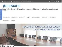Sites similar to femape.org.ar
