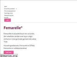 Sites similar to femarelleline.dk