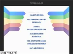 Sites similar to femenino.info