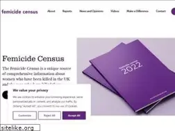 Sites similar to femicidecensus.org