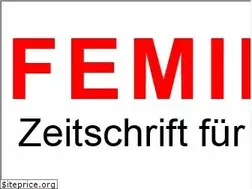 Sites similar to femina-politica.de