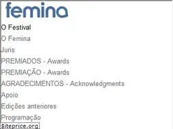 Sites similar to feminafest.com.br