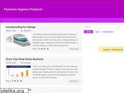 Sites similar to feminine-hygiene-products.blogspot.com