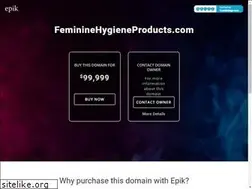 Sites similar to femininehygieneproducts.com