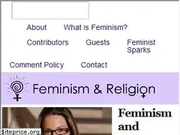 Sites similar to feminismandreligion.com