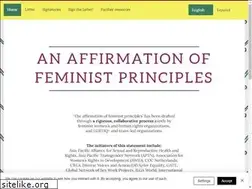 Sites similar to feministaffirmation.org
