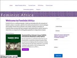 Sites similar to feministafrica.net