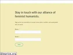 Sites similar to feministhumanists.org