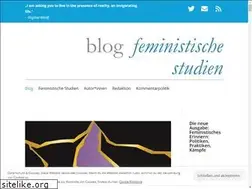 Sites similar to feministische-studien.de