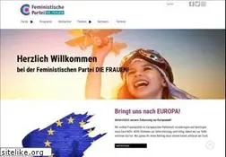 Sites similar to feministischepartei.de