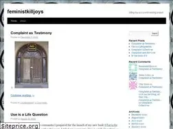 Sites similar to feministkilljoys.com