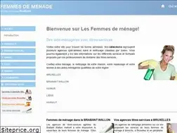 Sites similar to femmes-de-menage.be