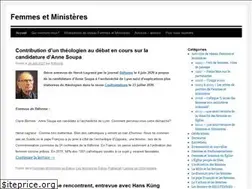 Sites similar to femmes-ministeres.org