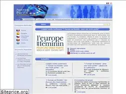 Sites similar to femmesparite.eu