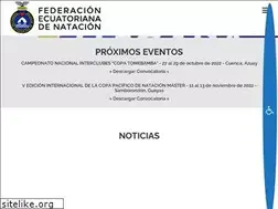 Sites similar to fena-ecuador.org