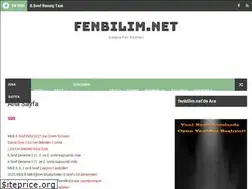 Sites similar to fenbilim.net