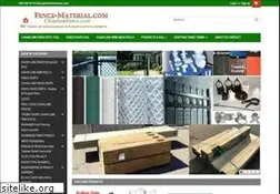 Sites similar to fence-material.com