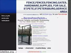 Sites similar to fence-st-pete.com