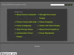 Sites similar to fencebatonrouge.com