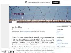 Sites similar to fencedlot.wordpress.com