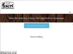 Sites similar to fencesfororphans.org