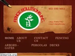 Sites similar to fencesolutions.info