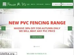 Sites similar to fencesrus.com.au