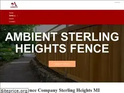 Sites similar to fencesterlingheights.com