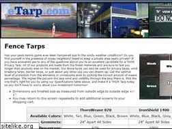 Sites similar to fencetarps.com