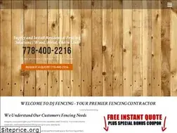 Sites similar to fencevictoriabc.ca