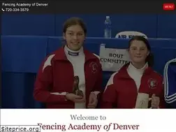 Sites similar to fencingacademysport.com