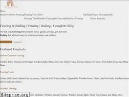 Sites similar to fencingrailing.com