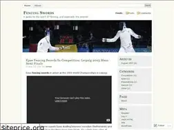 Sites similar to fencingswords.wordpress.com