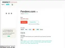 Sites similar to fendere.com