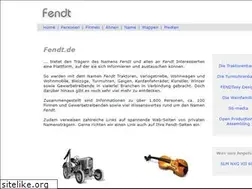 Sites similar to fendt.de