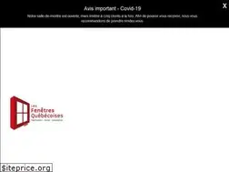 Sites similar to fenetresquebecoises.com