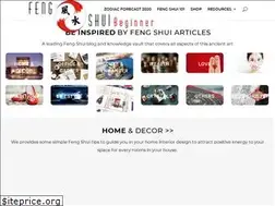 Sites similar to fengshuibeginner.com
