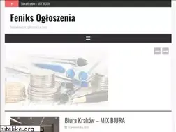 Sites similar to feniks-ogloszenia.pl