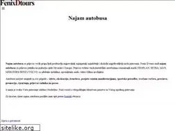 Sites similar to fenixdtours.hr