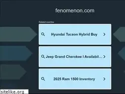 Sites similar to fenomenon.com