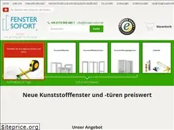 Sites similar to fenster-sofort.de