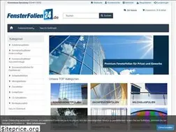Sites similar to fensterfolien24.de
