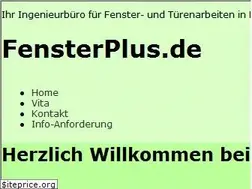 Sites similar to fensterplus.de