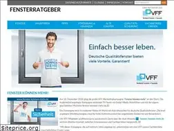 Sites similar to fensterratgeber.de
