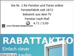 Sites similar to fensterversand.com