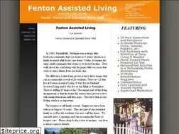 Sites similar to fentonassistedliving.com