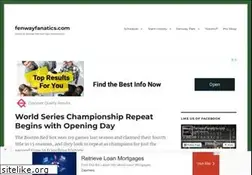 Sites similar to fenwayfanatics.com