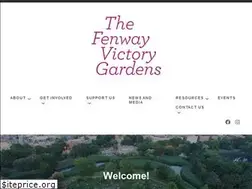 Sites similar to fenwayvictorygardens.org