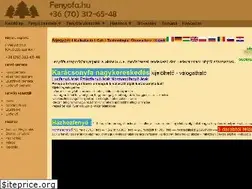 Sites similar to fenyofa.hu