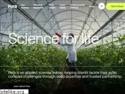 Sites similar to fera.co.uk